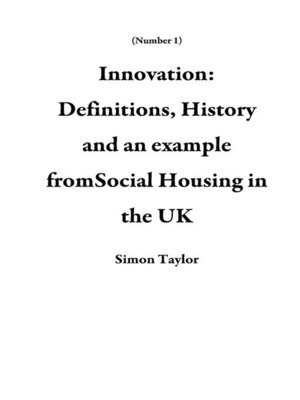 cover image of Innovation